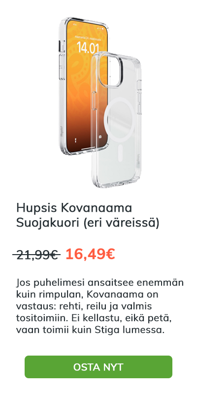 Hupsis Kovanaama suojakuoret