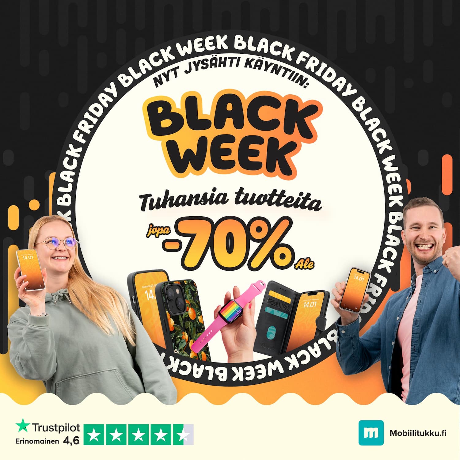 Black Friday jatkuu, mutta enää hetken.