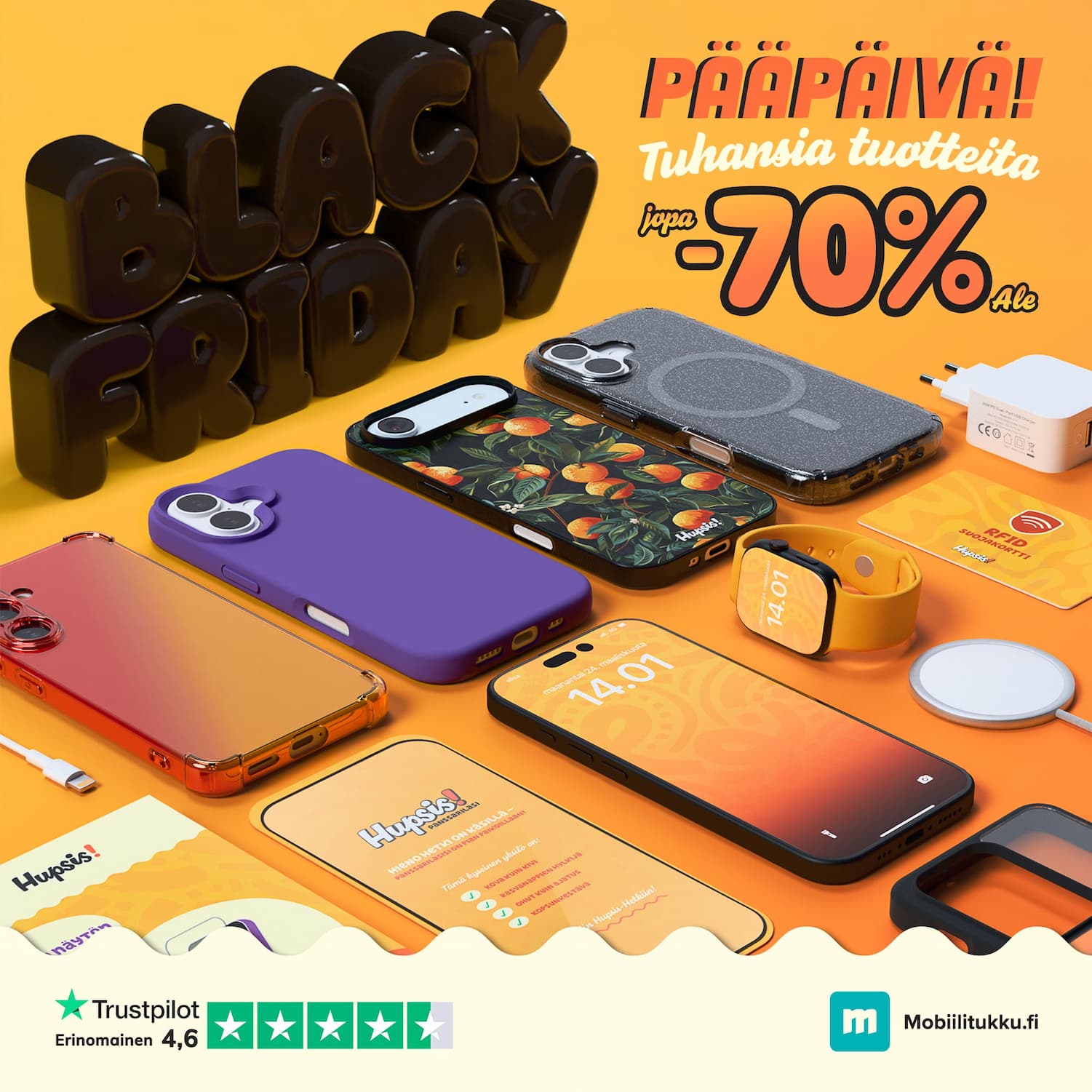 Black Friday 2025. Kaikki alessa. Säästä jopa -70%