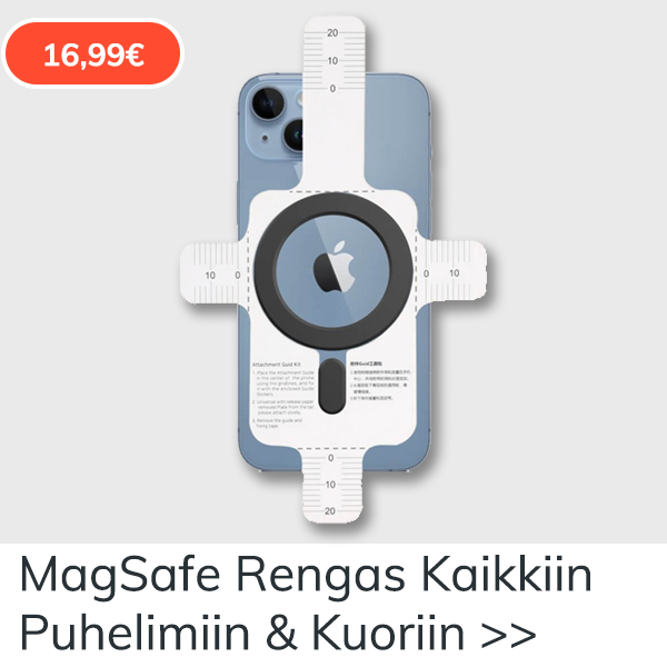 MagSafe Rengas kaikkiin puhelimiin & kuoriin
