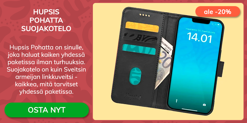 Hupsis Pohatta Suojakotelot