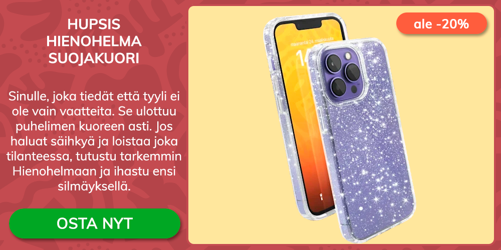 Hupsis Hienohelma suojakuori