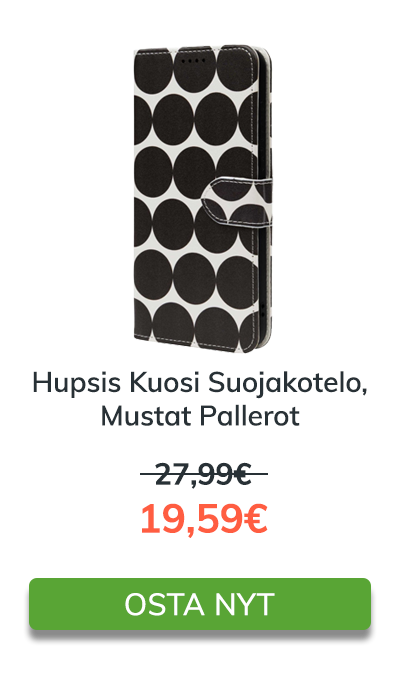 Hupsis Kuosi Suojakotelo, Mustat Pallerot