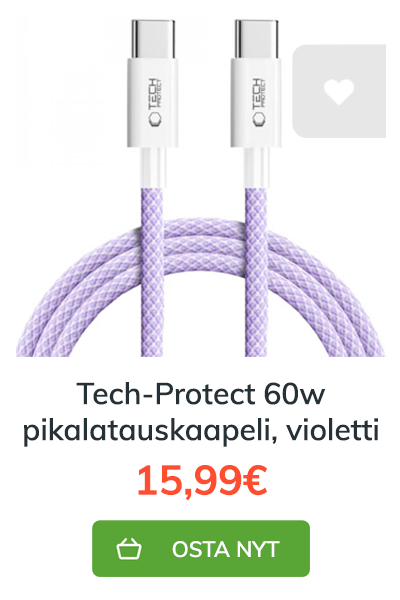 Tech-Protect pikalatauskaapeli