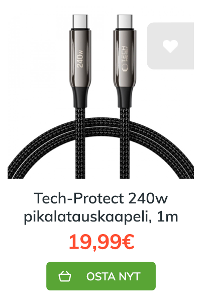 Tech-Protect pikalatauskaapeli