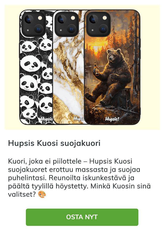 Hupsis Kuosi suojakuoret