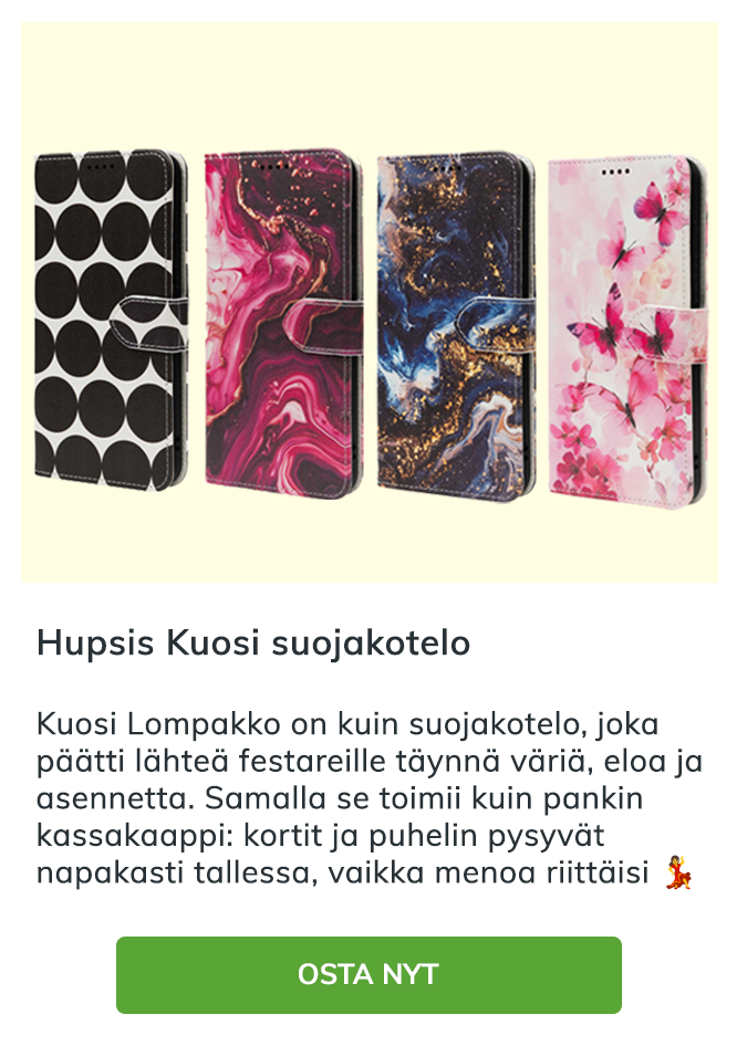Hupsis Kuosi Suojakotelo
