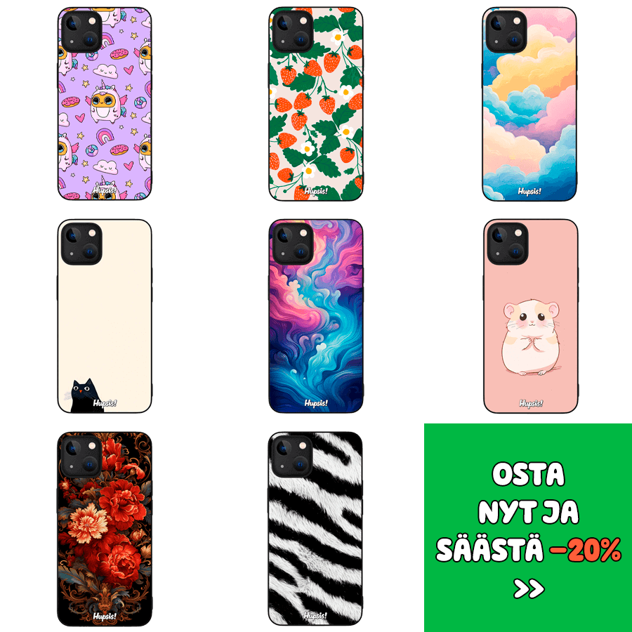 Hupsis Kuosi kuoret - osta nyt ja säästä -20%