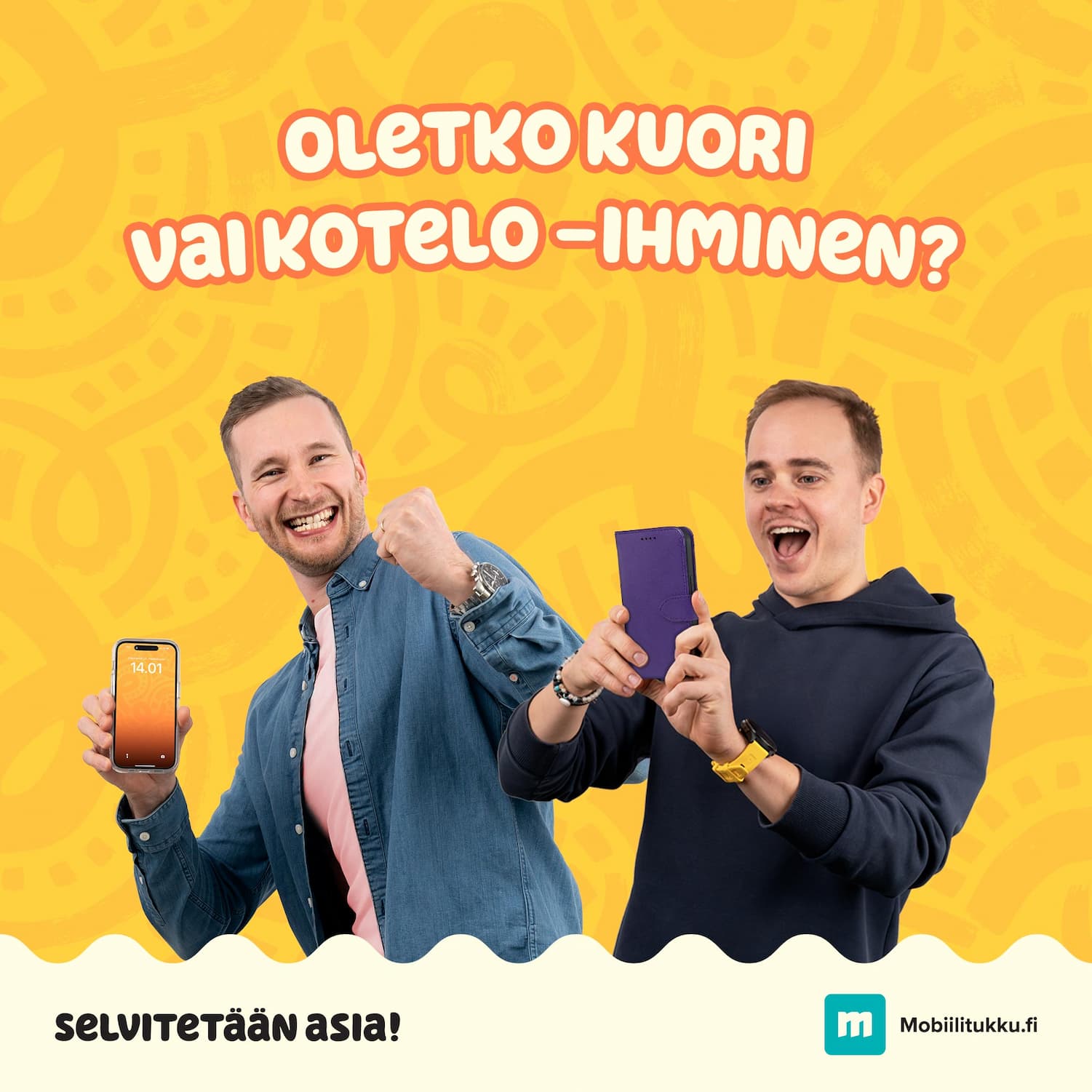 Oletko kuori vai koteloihminen?