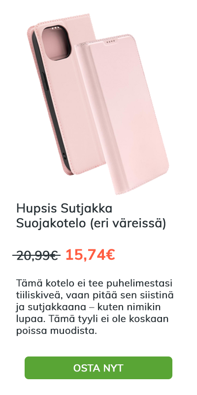 Hupsis Sutjakka Suojakotelot