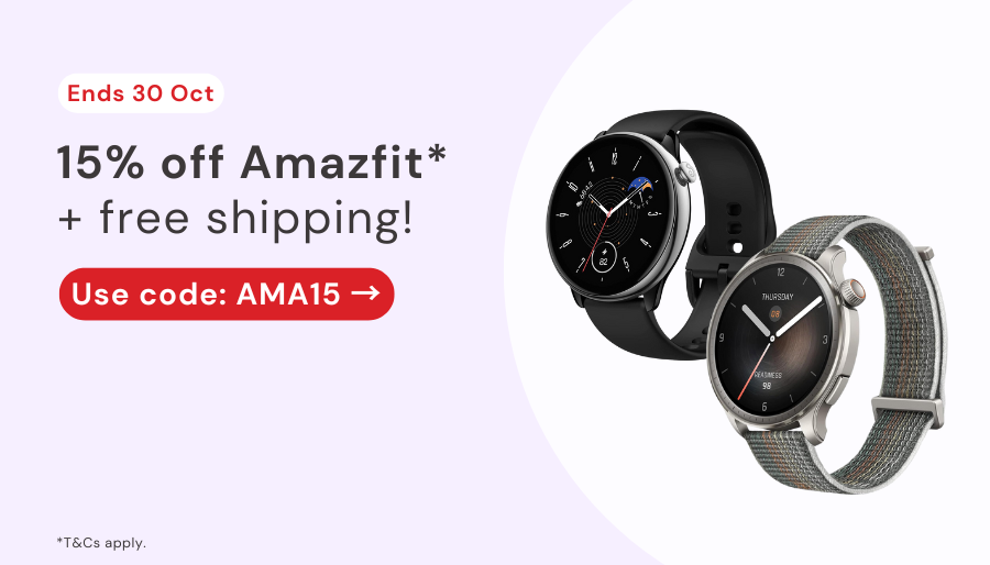 Extra 15% off Amazfit