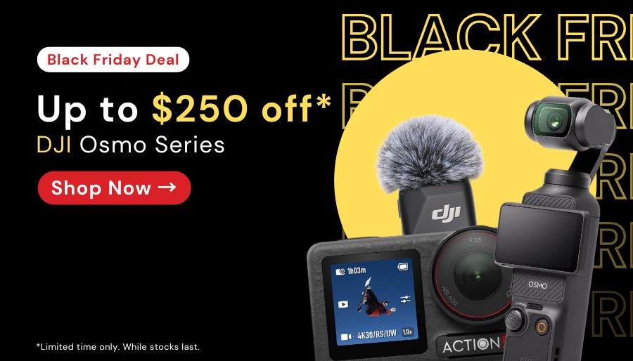 Up to $250 off DJI Osmo