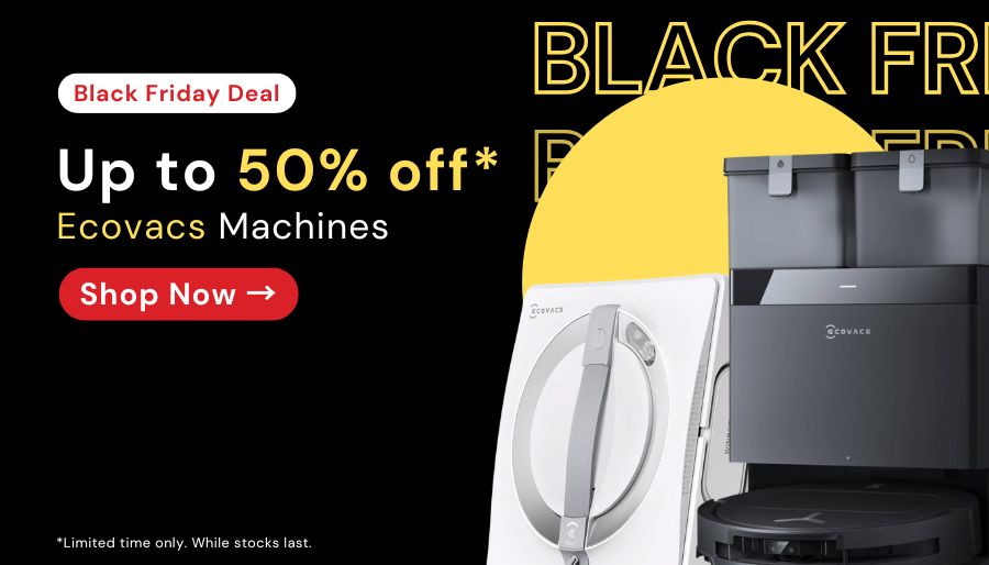 Up to 50% off Ecovacs