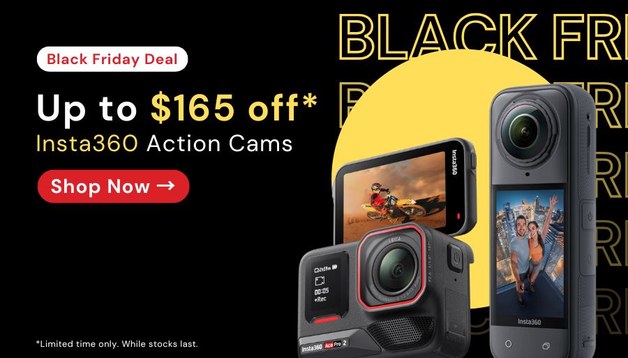 Up to $165 Insta360 Action Cams
