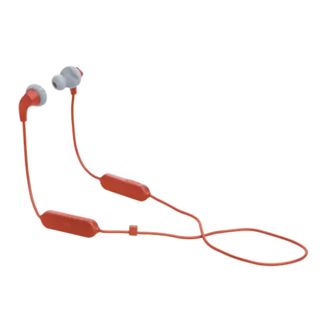 Image of JBL Endurance Run 2 Bluetooth In-Ear Headphones - Coral Orange