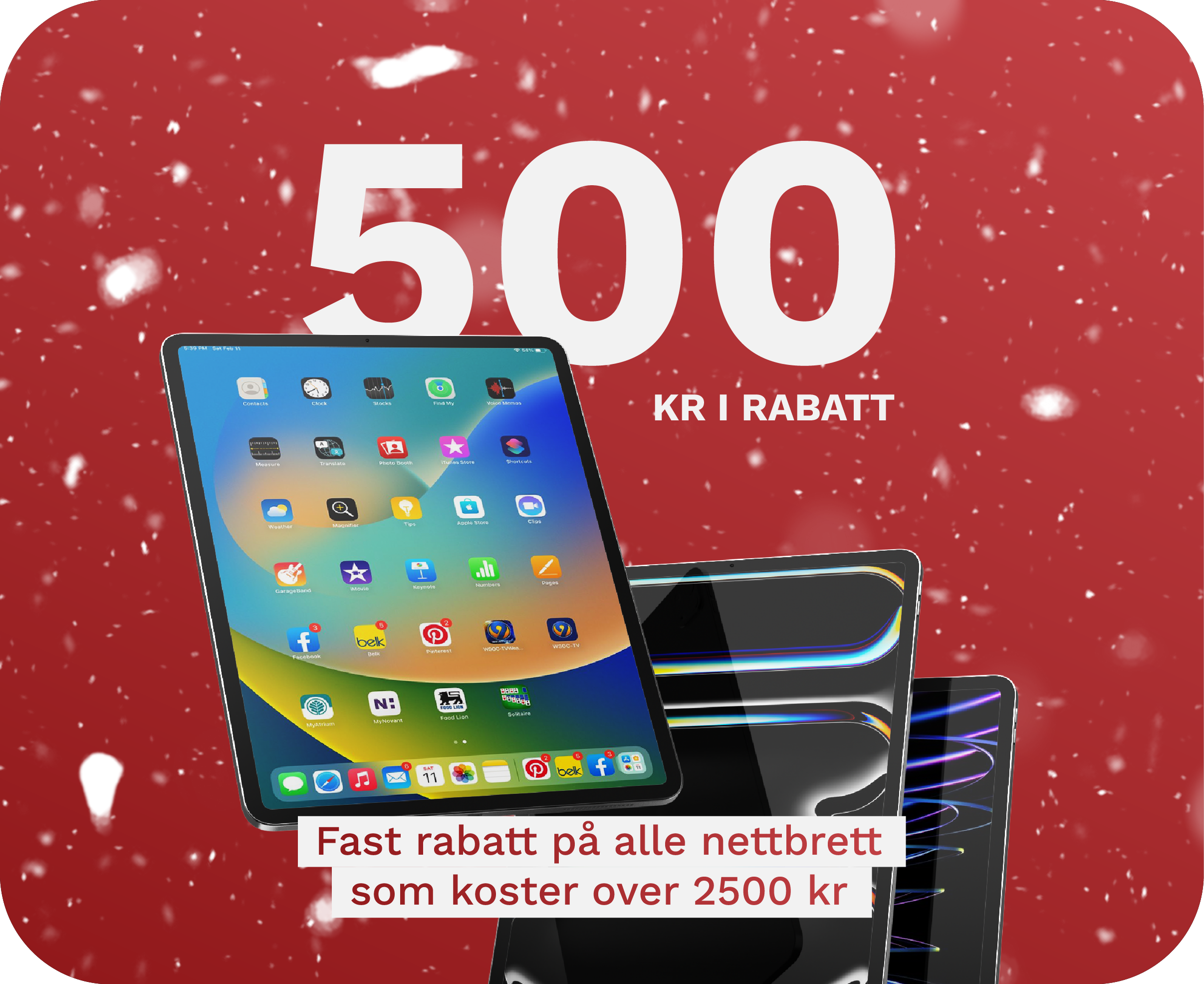 500 kr rabatt på telefoner