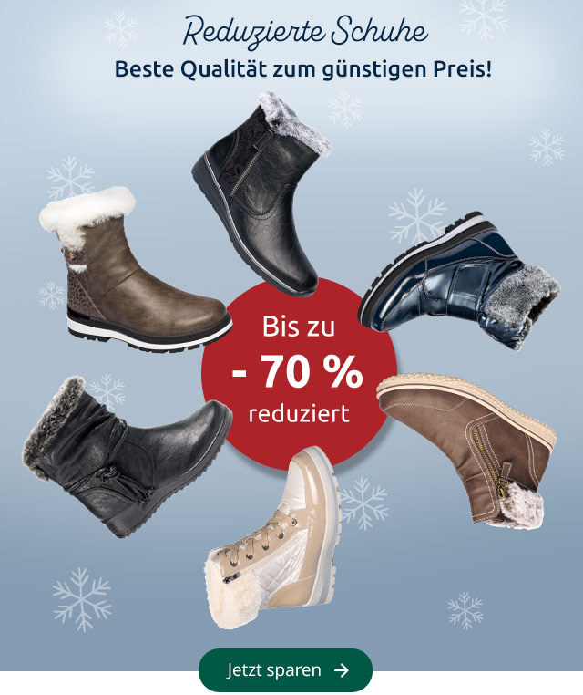 Reduzierte Schuhe