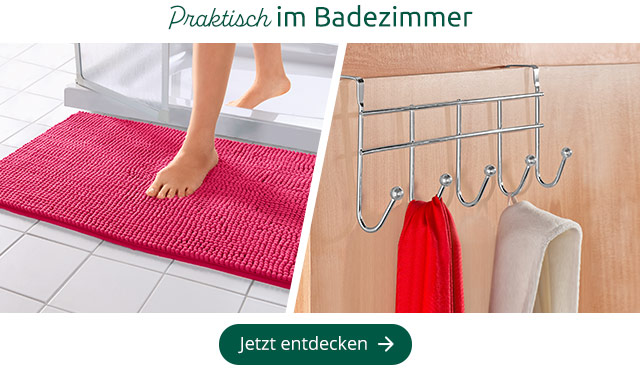 Praktisch im Badezimmer