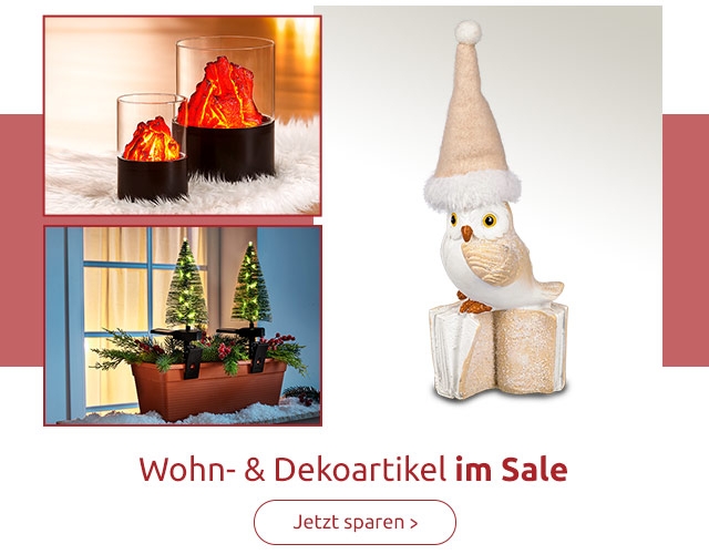 Wohn- und Dekoartikel im Sale 