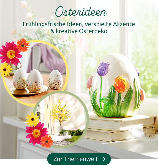 Osterideen - Frühlingsfrische Ideen, verspielte Akzente & kreative Osterdeko