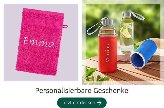 Personalisierbare Geschenke 