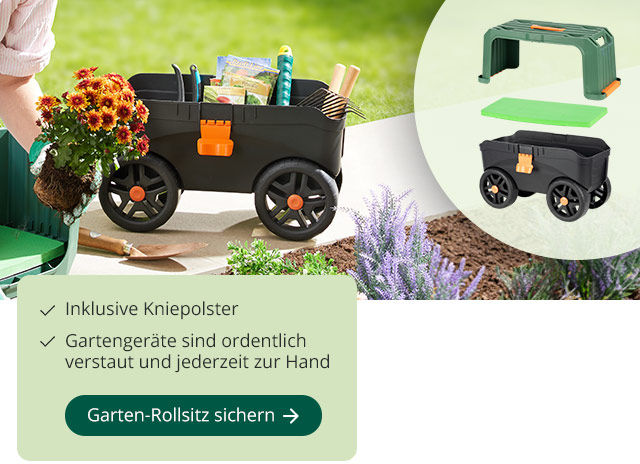 Gartenrollsitz