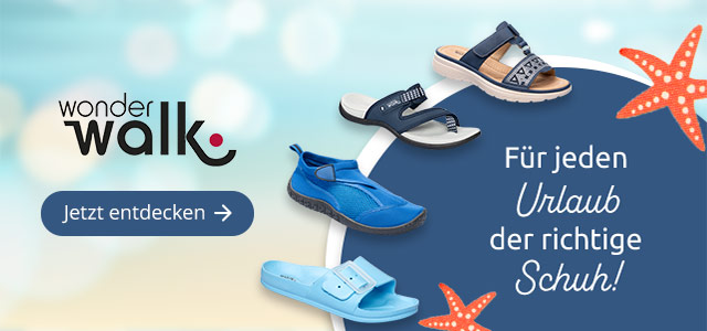 Für jeden Urlaub der richtige Schuh
