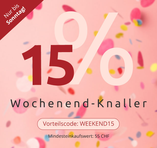 15% Rabatt