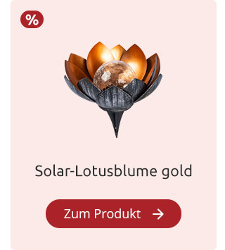Solar-Lotusblume