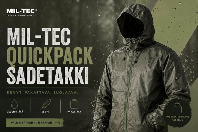 Mil-Tec Quickpack Sadetakki