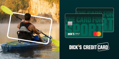 Dick's Credit Card.