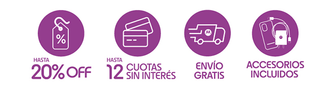 HASTA 20% OFF | HASTA 12 CUOTAS SIN INTERÉS | ENVÍO GRATIS | ACCESORIOS INCLUIDOS