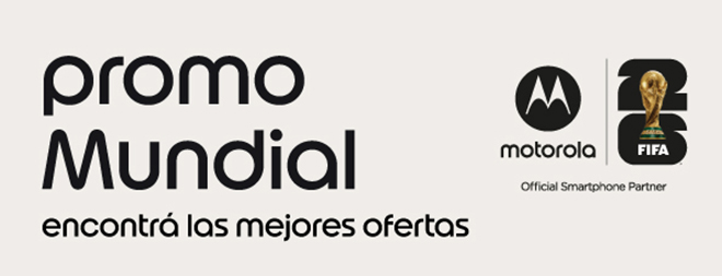 promo mundial | encontrá las mejores ofertas | motorola fifa Official Smartphone Partner 