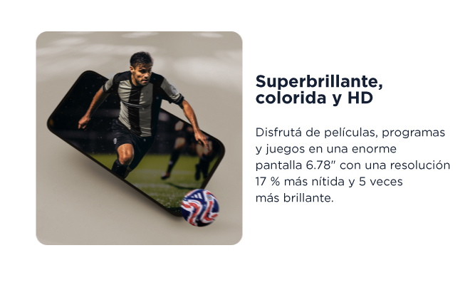 Superbrillante, colorida y HD