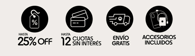 HASTA 25% OFF | HASTA 12 CUOTAS SIN INTERÉS | ENVÍO GRATIS | ACCESORIOS INCLUIDOS