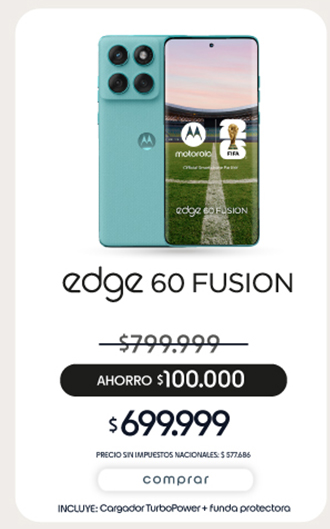 edge 60 FUSION  $699.999 | comprar