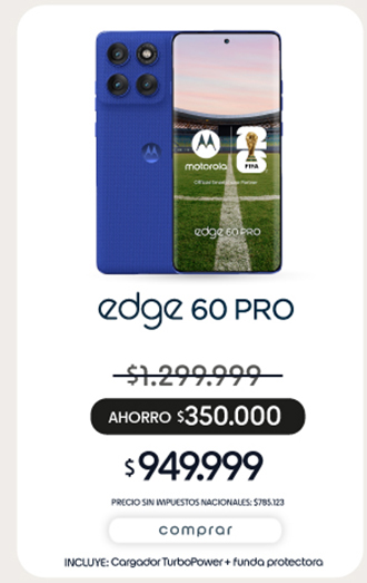 edge 60 pro $949.999 | comprar