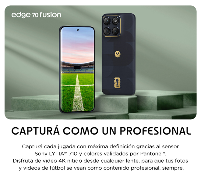 edge 70 fusion | capturá como un profesional