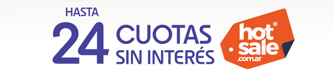 hasta 24 cuotas sin interés| hotsale.com.ar