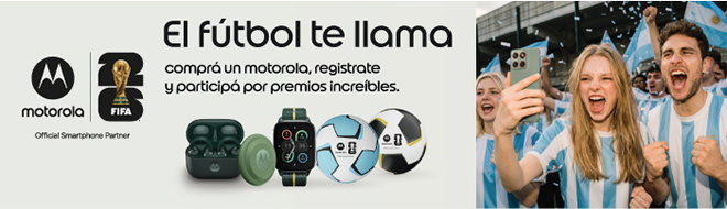 motorola fifa | el fútbol te llama | comprá un motorola, registrate y participá por premios increíbles.