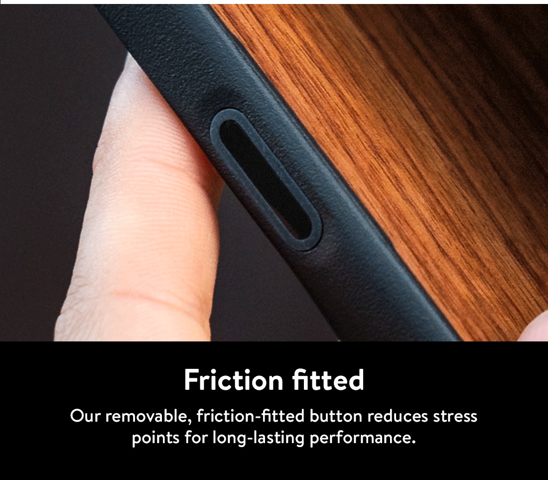 Friction fitted