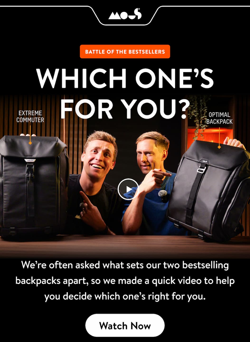 Which backpack for you?