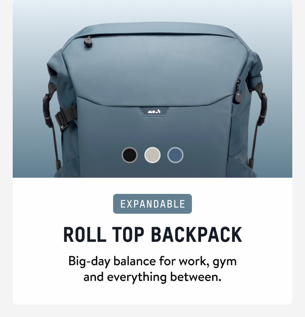 Shop Roll Top Backpack