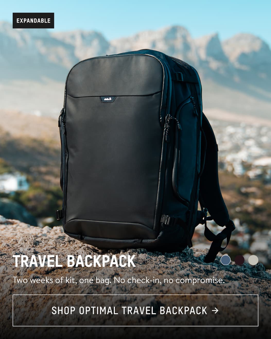 Shop Optimal Travel Backpack