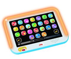Fisher Price Laugh & Learn Εκπαιδευτικό Tablet-Blue (HXB90)