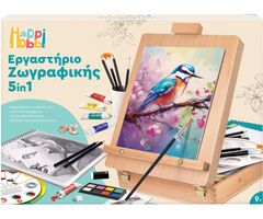 Μαθαίνω & Δημιουργώ Mega Εργαστήριο Ζωγραφικής 5 In 1 (1038-11045)