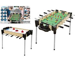 MAM Ξύλινο Ποδοσφαιράκι & Air Hockey Tabletop 82cm. (MA8150_H)