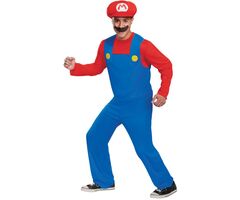 Disguise Super Mario Classic Στολή Ενηλίκων Medium (108459T)