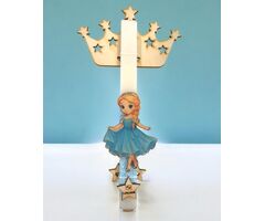 Λαμπάδα Lifelikes Γαλάζια Πριγκίπισσα Ραβδί (04.21.00.000.7236)