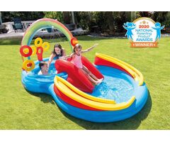 Intex Πισίνα Ουράνιο Τόξο Play Center 297x193x135cm (57453NP)